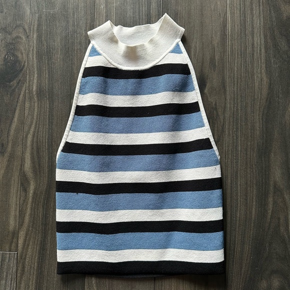Aritzia Babaton knitted halter top - Picture 2 of 3